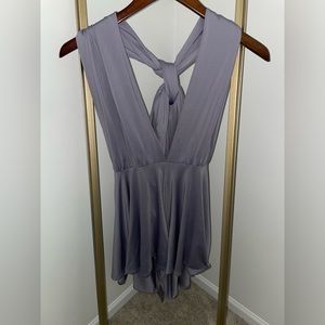 Sexy Silk Romper